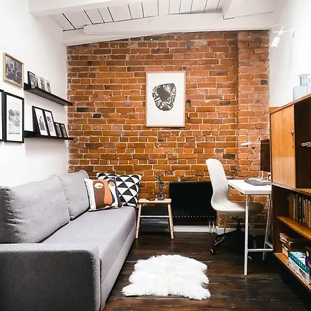 Loft 80m2 W Sercu Miasta 公寓